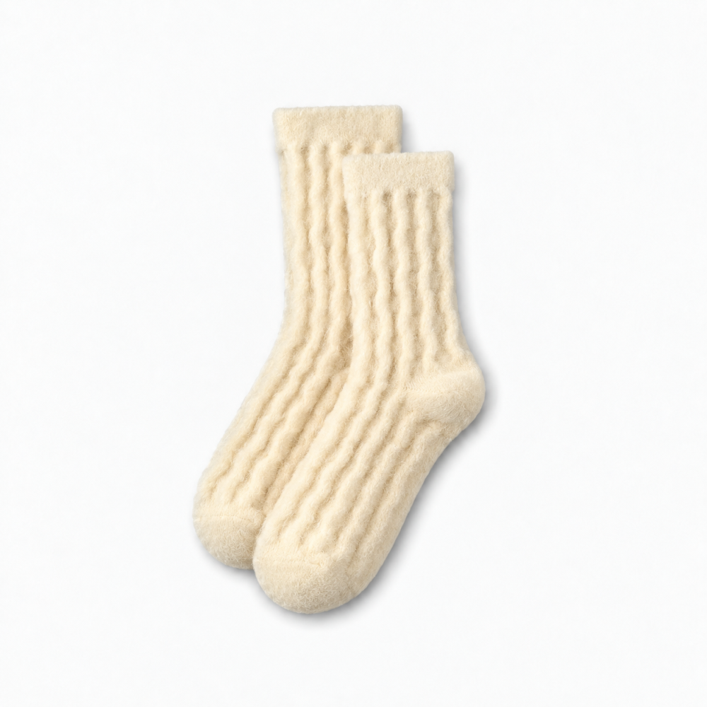 Chaussettes Mi-Mollet Unies Basiques Image2