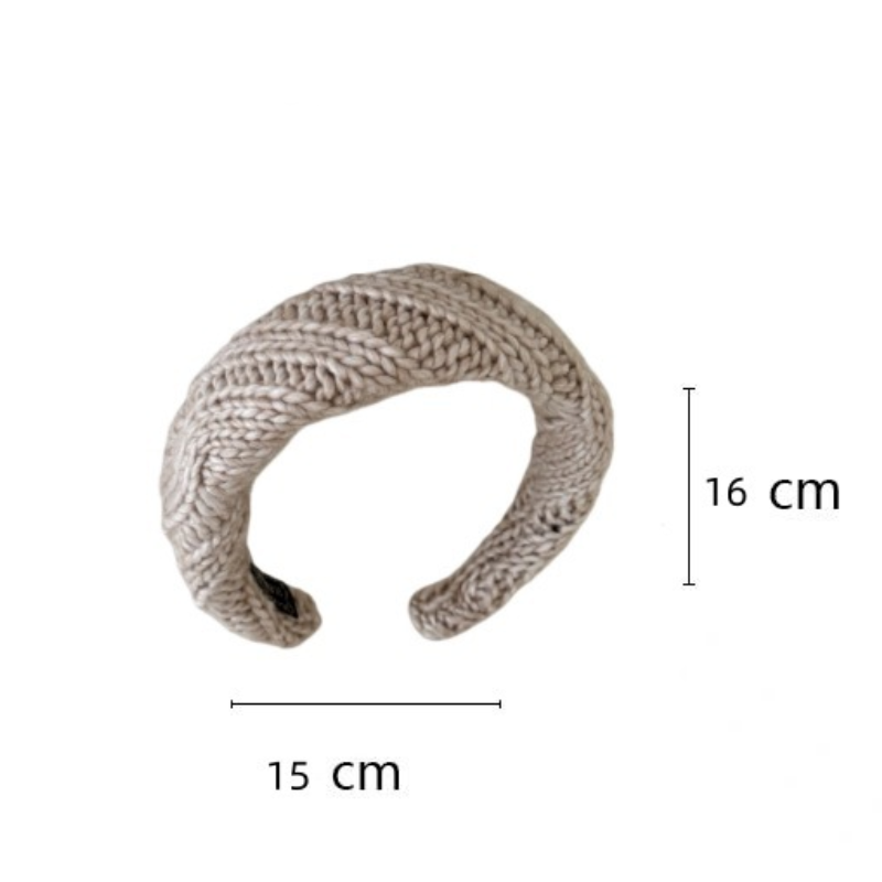 Bandeaux À Cheveux Simples Pour Tous Les Jours, Couleur Unie, En Polyester Tissé h5Image4