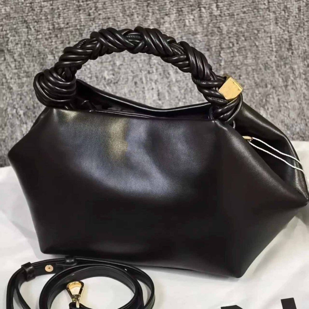 Sac Bandoulière Carré Pour Femme, Style Minimaliste, Finitions Métalliques, Forme Irrégulière, Couleur Unie, En Pu Torsadé. Image6