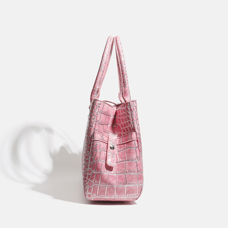 Sacs À Main Carrés Pour Femmes En Pu, Style Années 2000, Ornés De Clous En Forme De Cœur Et De Rivets, Couleur Unie. Image7