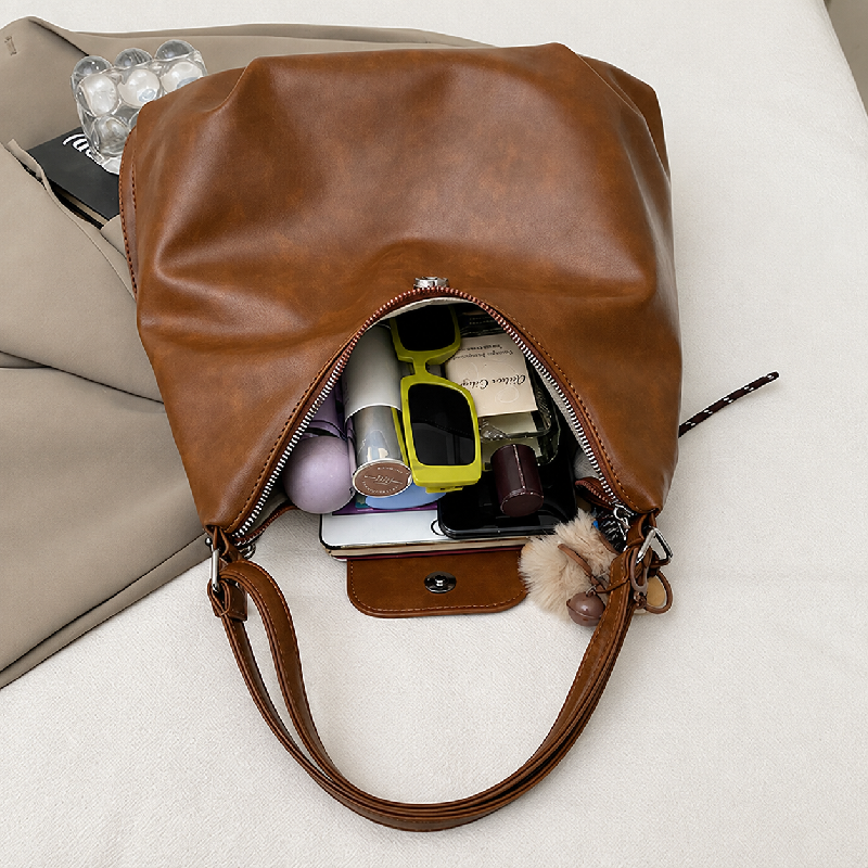 Sacs À Bandoulière Carrés Pour Femmes, Style Décontracté, Couleur Unie, En Pu Image6