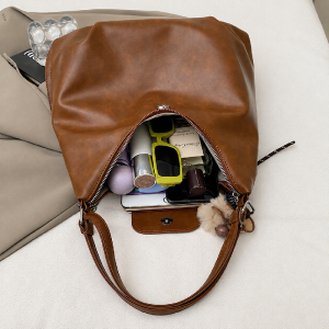 Sacs À Bandoulière Carrés Pour Femmes, Style Décontracté, Couleur Unie, En Pu h5 Image6