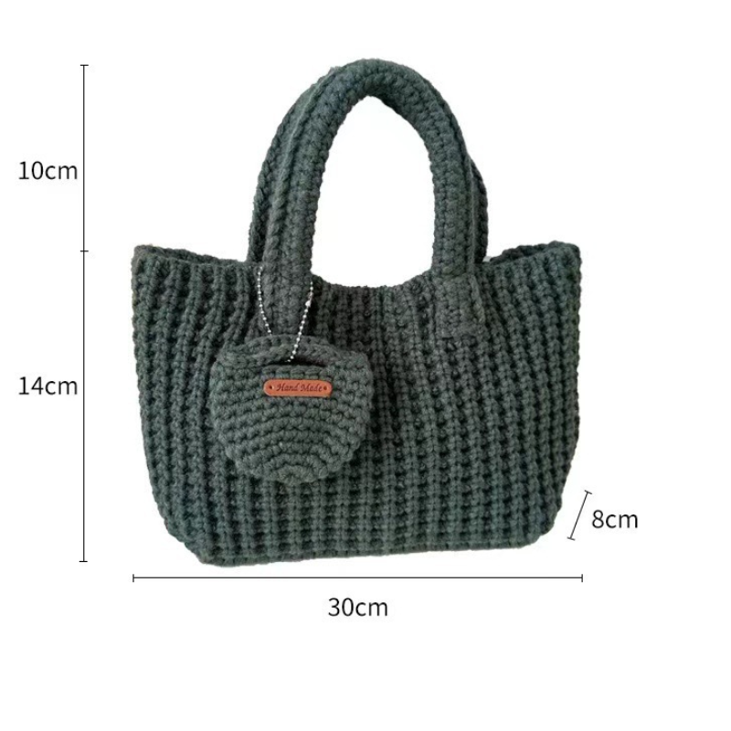 Sacs À Main Carrés Pour Femmes, Style Décontracté, Couleur Unie, En Polyester Tissé Image8