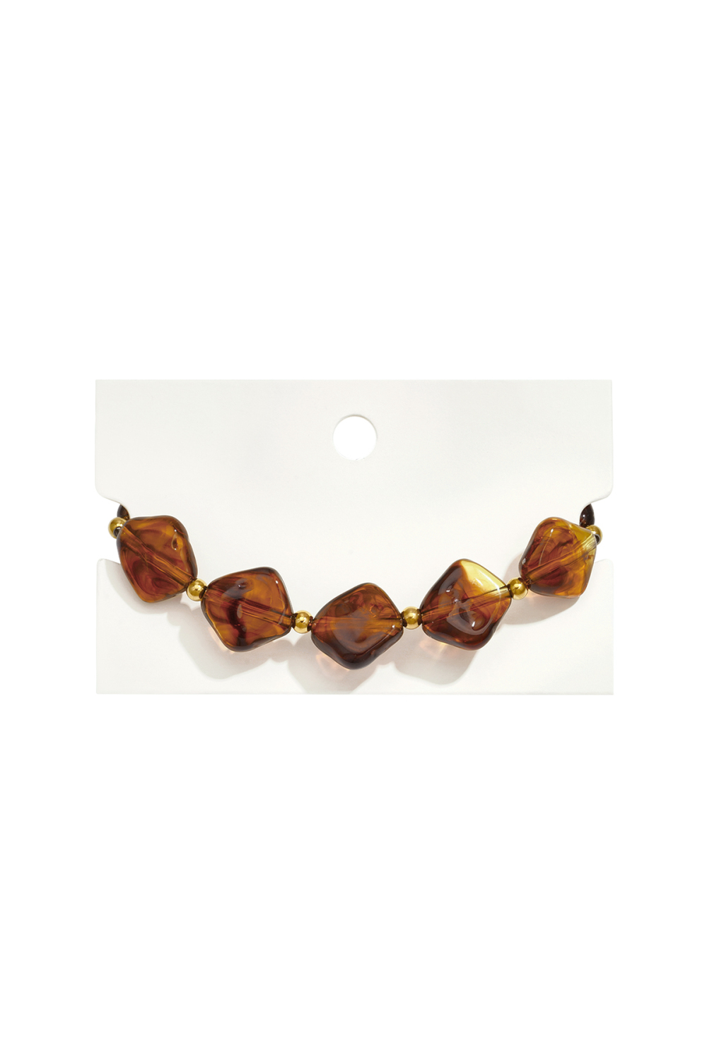 Bracelets En Perles Acryliques, Forme Géométrique, Collection Décontractée Et Simple Pour Femmes Image3
