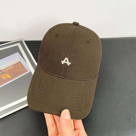Casquette De Baseball En Coton À Triangle Uni Simple Series Daily Letter