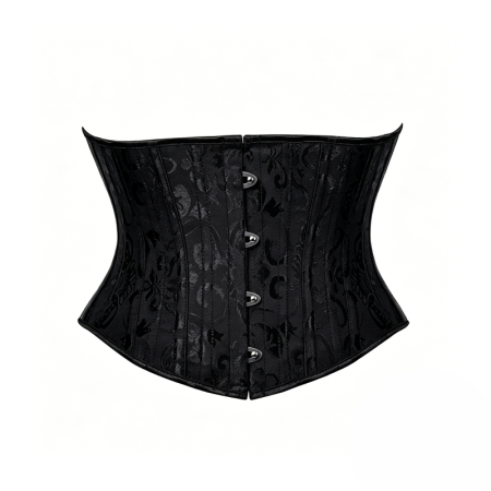Ceinture Corset Élégante En Polyester Uni De La Série Classique