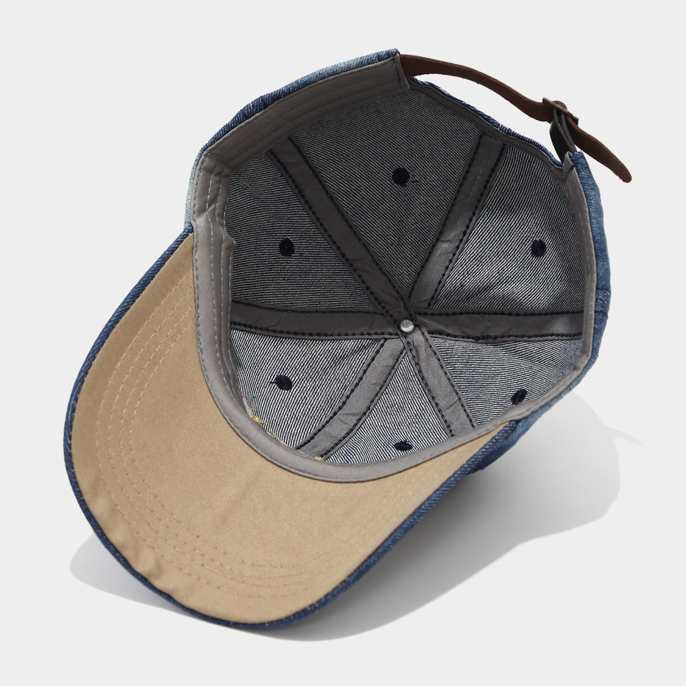 Casquette De Baseball Décontractée En Coton À Lettres Et Étoiles Multicolores, Série Simple h5Image7