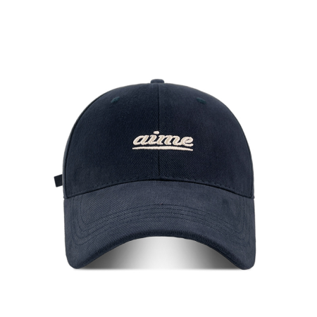Casquette De Baseball Décontractée En Coton Uni Couleur Lettre De La Série Simple 2