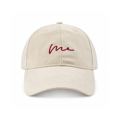 Casquette De Baseball Décontractée En Coton À Rayures Unies De La Série Simple