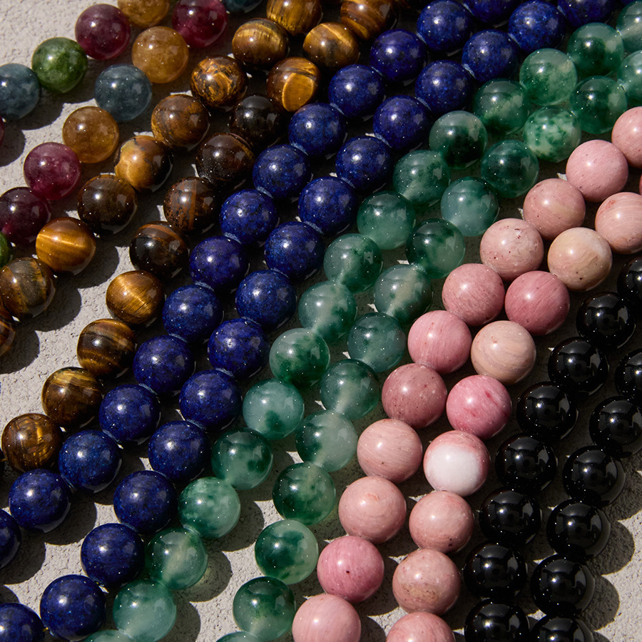 Colliers De Perles En Pierre Naturelle Pour Femmes Image5