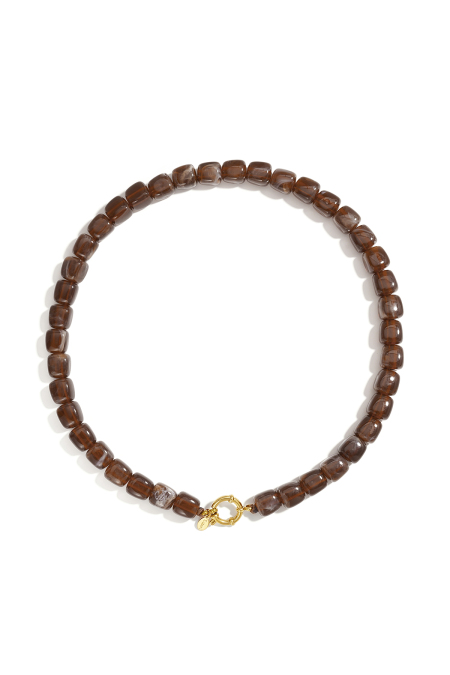 Colliers De Perles Acryliques À Dégradé De Couleurs, Collection Décontractée Et Simple Pour Femmes