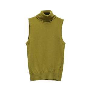 Gilet Droit Décontracté En Maille Unie h5 Image5