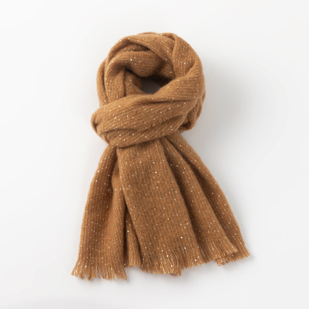 Écharpes D'Hiver En Polyester Uni De La Collection Simple Series Daily