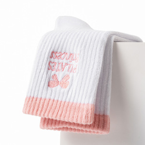 Chaussettes Mi-Mollet Pour Femmes, Style Sport, Lettres Colorées Et Cœur, À Rebond Intense h5 Image3