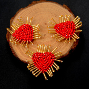 Broches En Perles De Rocaille Tressées À La Main, Style Rétro Romantique h5 Image3