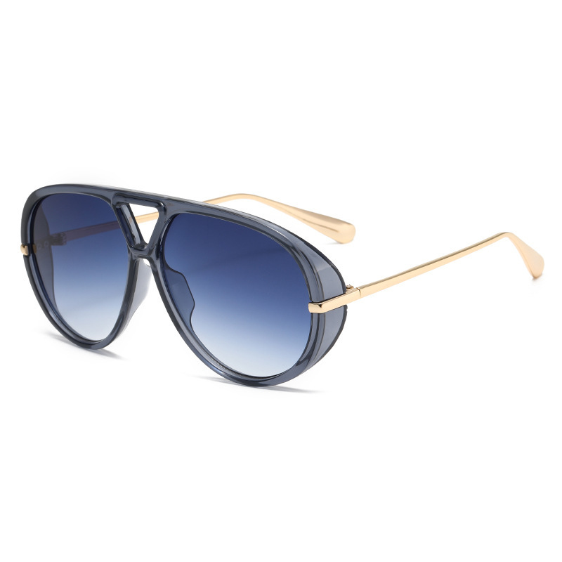 Lunettes De Soleil Élégantes À Imprimé Léopard Dégradé De La Série Simple Image2
