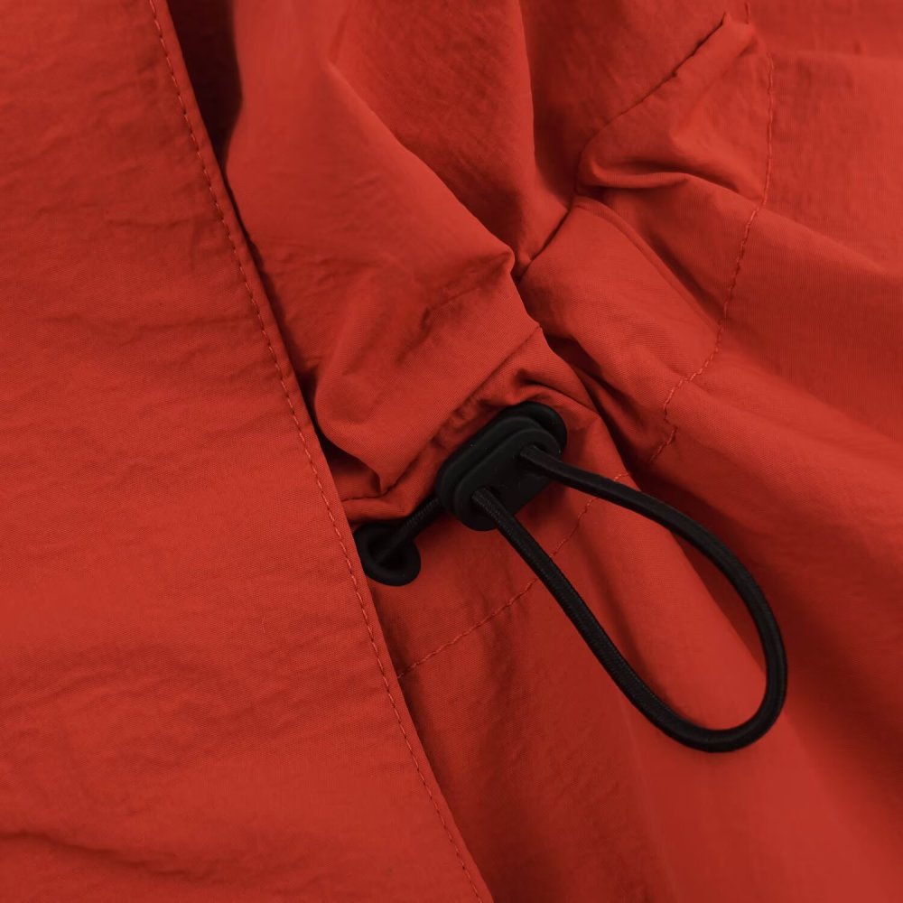 Vestes Et Manteaux Décontractés Unis À Volants Et Coupe Ample h5Image4
