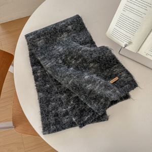 Écharpes D'Hiver En Laine Et Polyester, Coloris Uni Et Dégradé, Collection Simple Series h5 