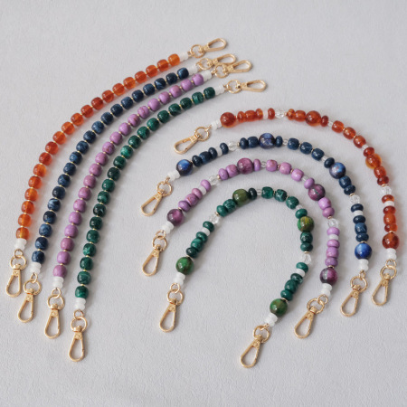 Chaîne De Téléphone Simple Series Daily Beads En Acrylique Dégradé De Couleurs. 2