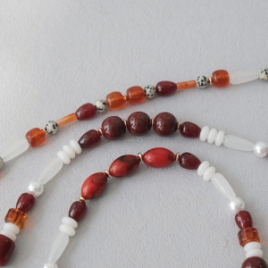 Chaîne De Téléphone En Acrylique Simple Series Daily Beads, Forme Géométrique Étoile Multicolore, Perles Quotidiennes. h5 Image6
