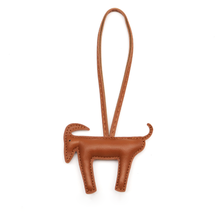 Breloques Pour Sac En Pu Uni Couleur Animal De La Série Simple Daily
