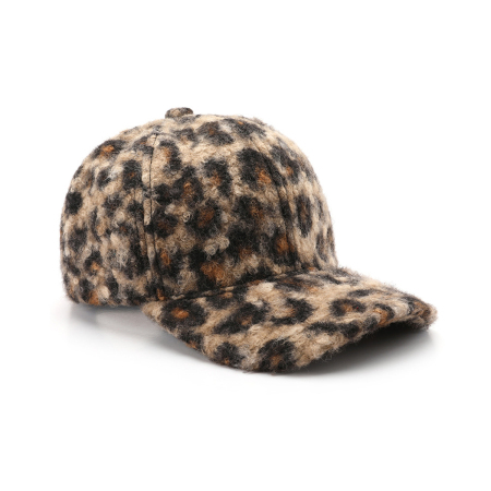 Casquette De Baseball Décontractée À Imprimé Léopard Pour Femme 2