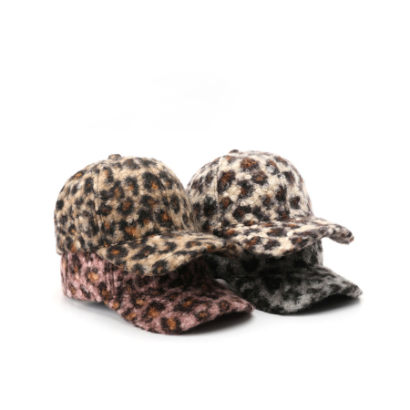 Casquette De Baseball Décontractée À Imprimé Léopard Pour Femme