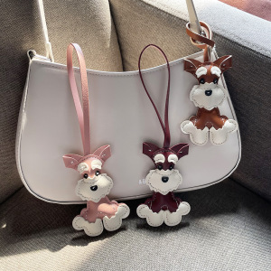 Breloques Pour Sac En Pu De Couleur Assortie, Patchwork Animal Quotidien, Série Simple h5 Image4