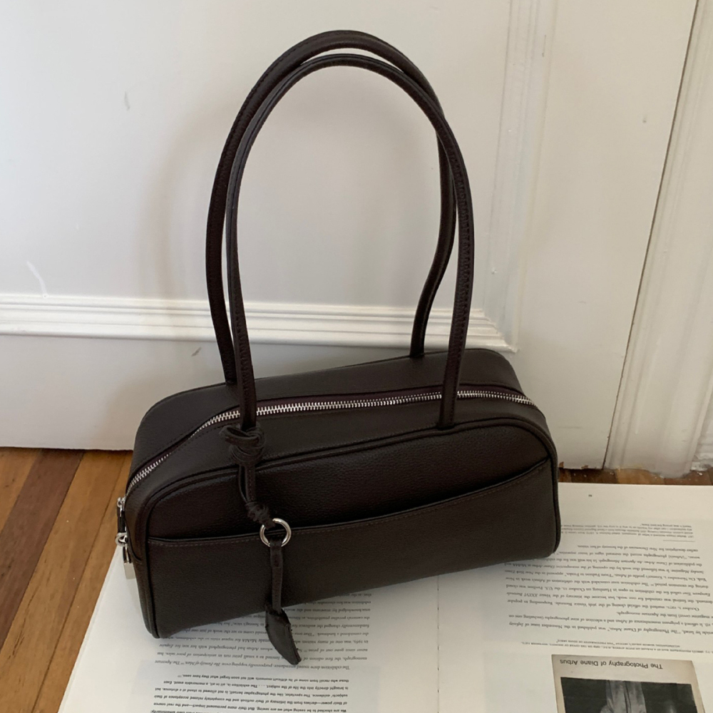 Sacs À Bandoulière Femme En Pu Uni Style Bureau Image2