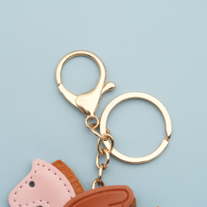 Porte-Clés En Pu À Ailes Multicolores, Motif Animal Décontracté, Collection Simple Series h5 Image5