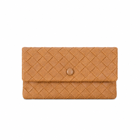 Portefeuilles Et Porte-Cartes Carrés Pour Femmes, En Pu Tissé Uni, Style Minimaliste