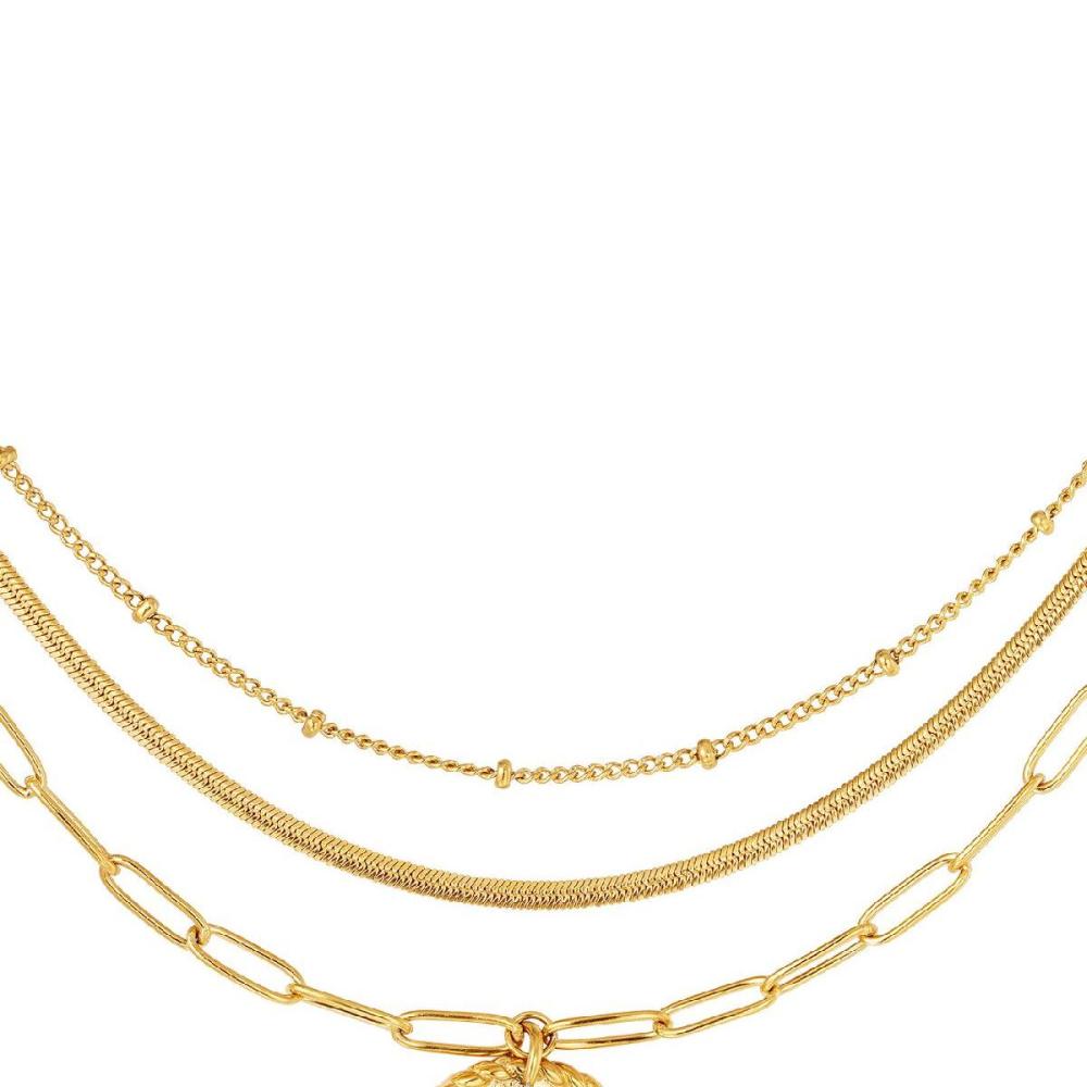 Collier Superposé Avec Lune Image3