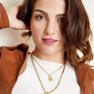 Collier Avec Joli Cadenas h5 Image4