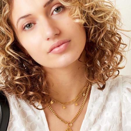 Collier Un Cœur Plein D'Amour En Or
