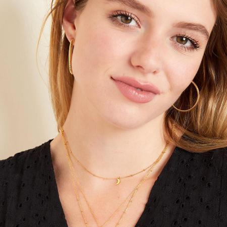 Collier double formes géométriques