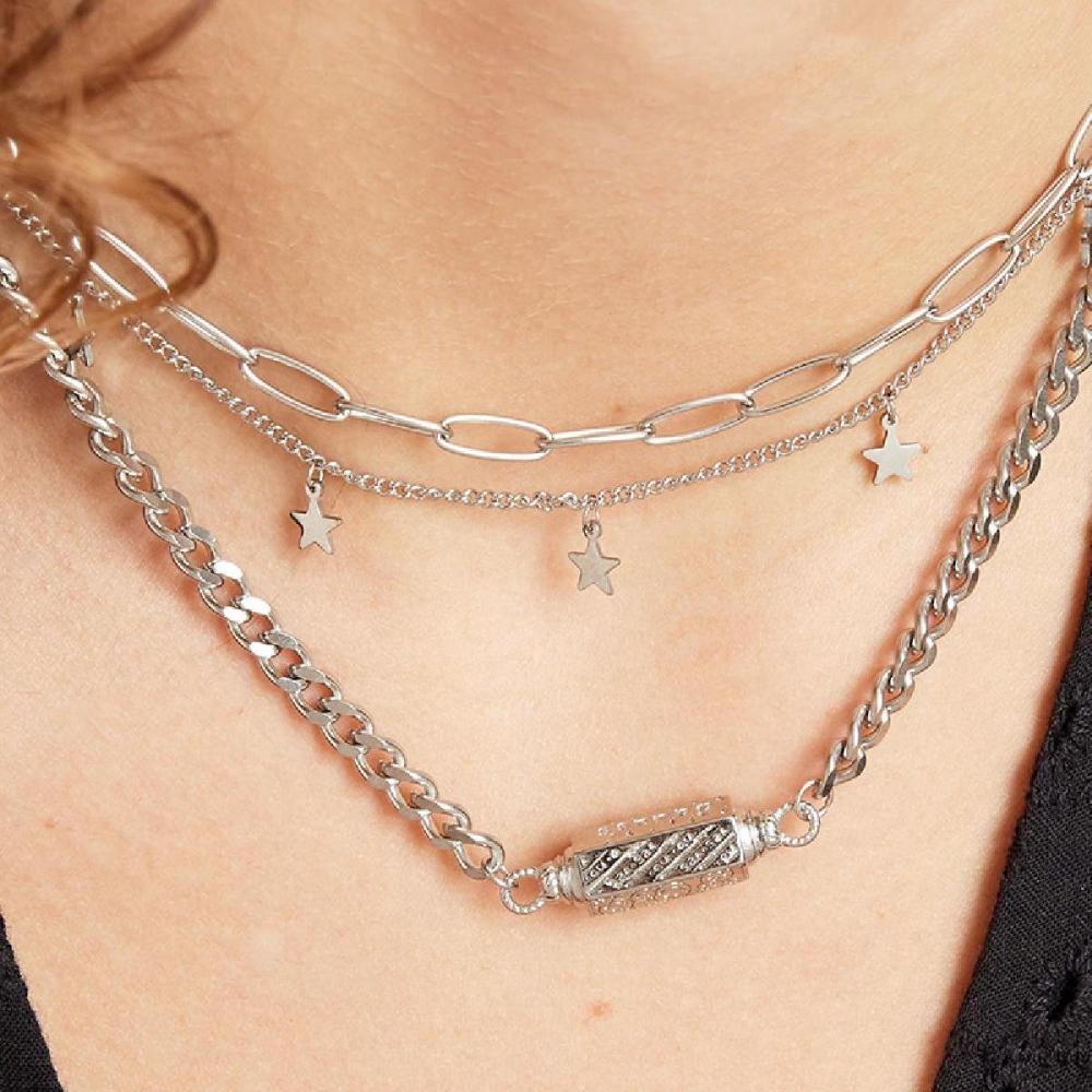 Collier Chaîne Étoile Or Image4