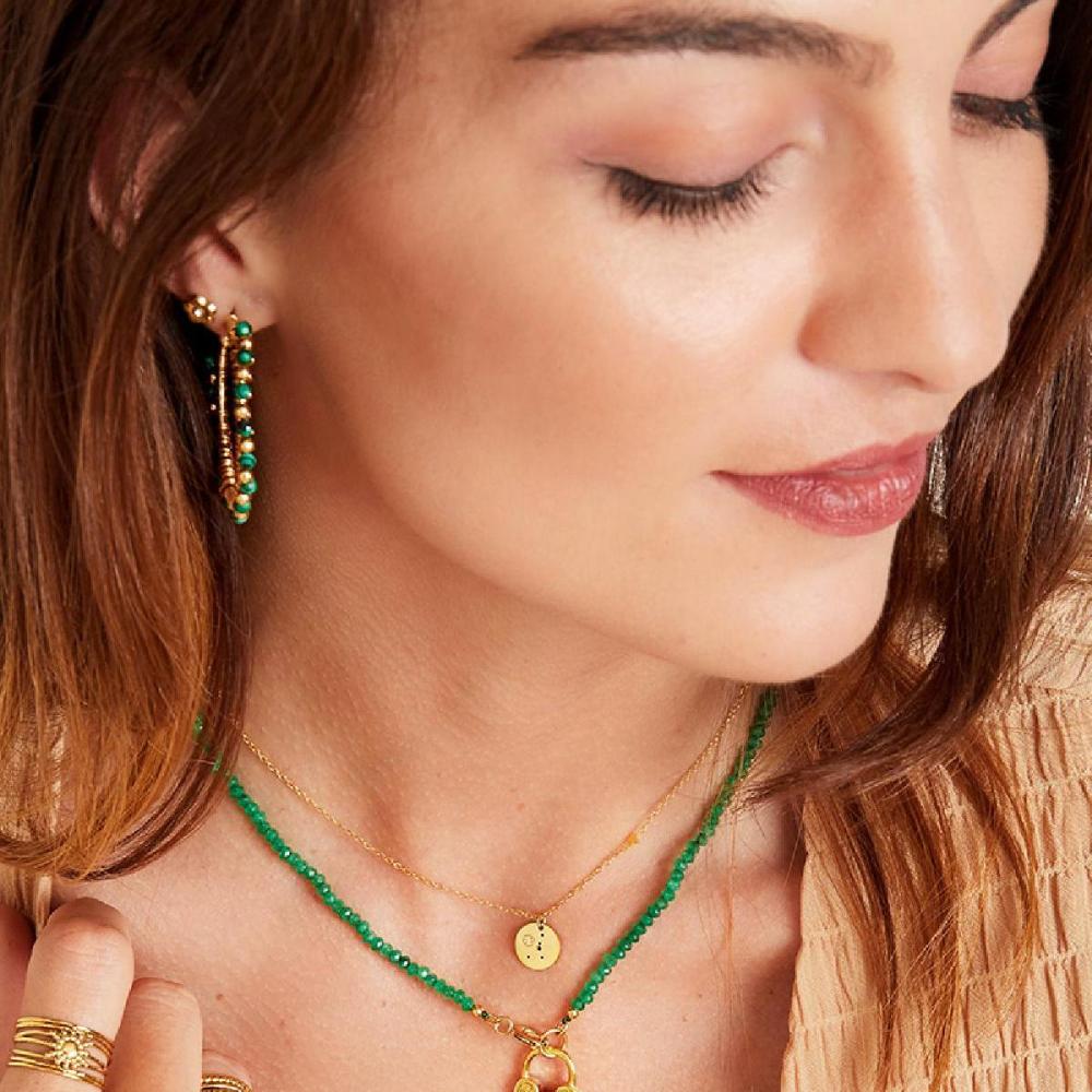 Collier De Perles Avec Cadenas Image3