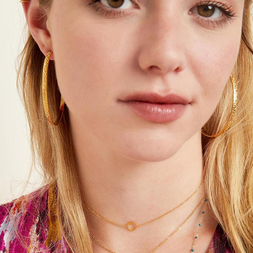 Collier Avec Pendentif Petit Cercle Image3