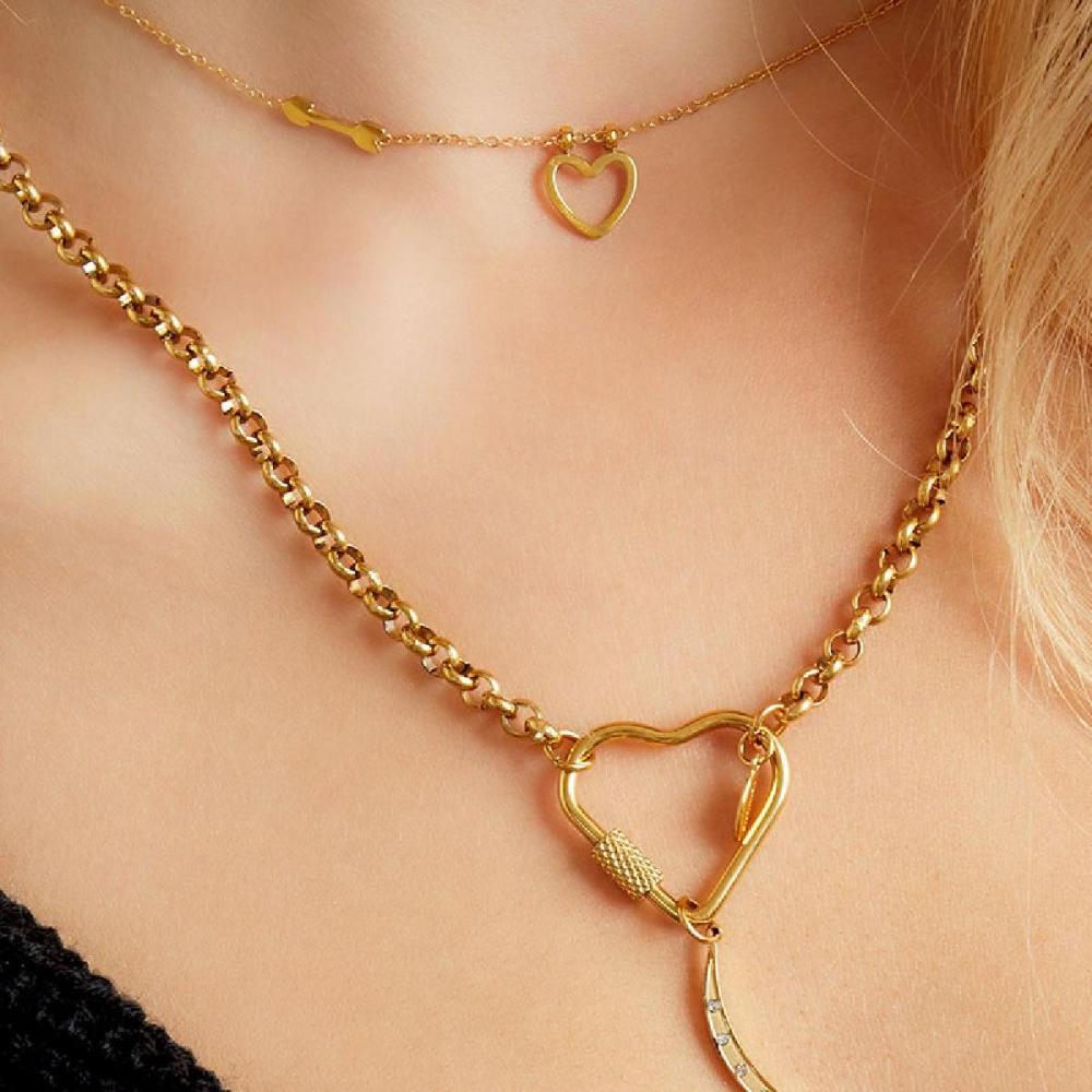 Collier Avec Cœur Et Flèche Image4