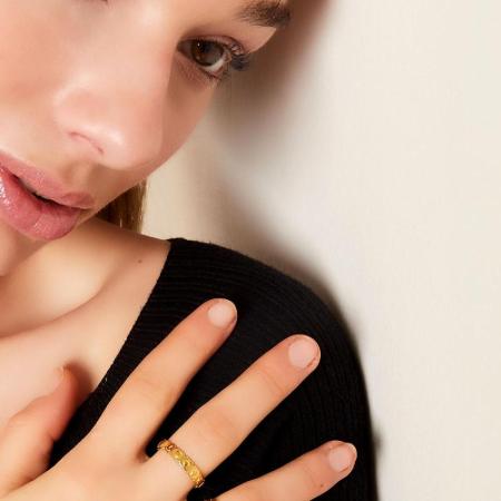Bague Réglable En Acier Inoxydable