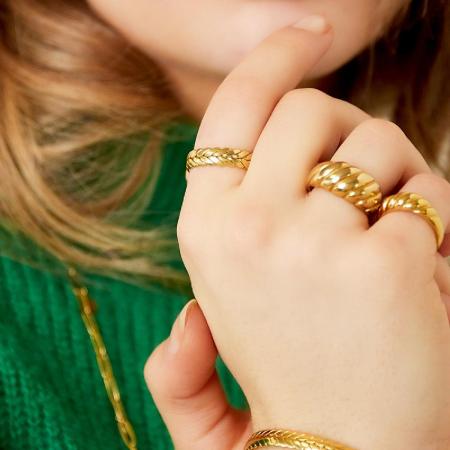 Bague En Acier Inoxydable