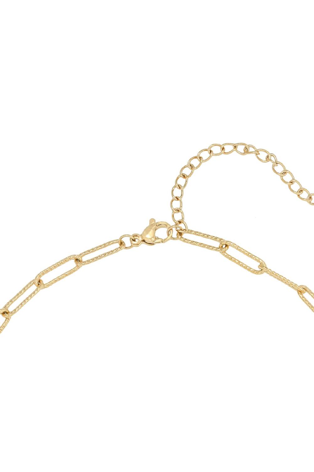 Collier King Of The Jungle Bleu Acier Inoxydable h5Image5