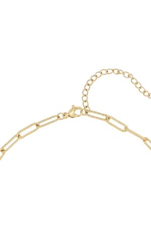 Collier King Of The Jungle Bleu Acier Inoxydable h5 Image5