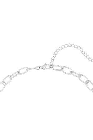 Collier Beads Chance Argenté Acier Inoxydable h5 Image2