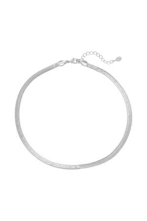 Collier Snaky Chain Argenté Cuivré h5