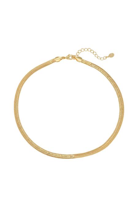 Collier Snaky Chain Argenté Cuivré