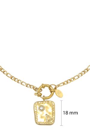 Collier Creativo Couleur Or Acier Inoxydable h5 Image2
