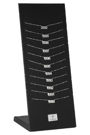 Collier Year 1995 Argenté Acier Inoxydable h5 Image6