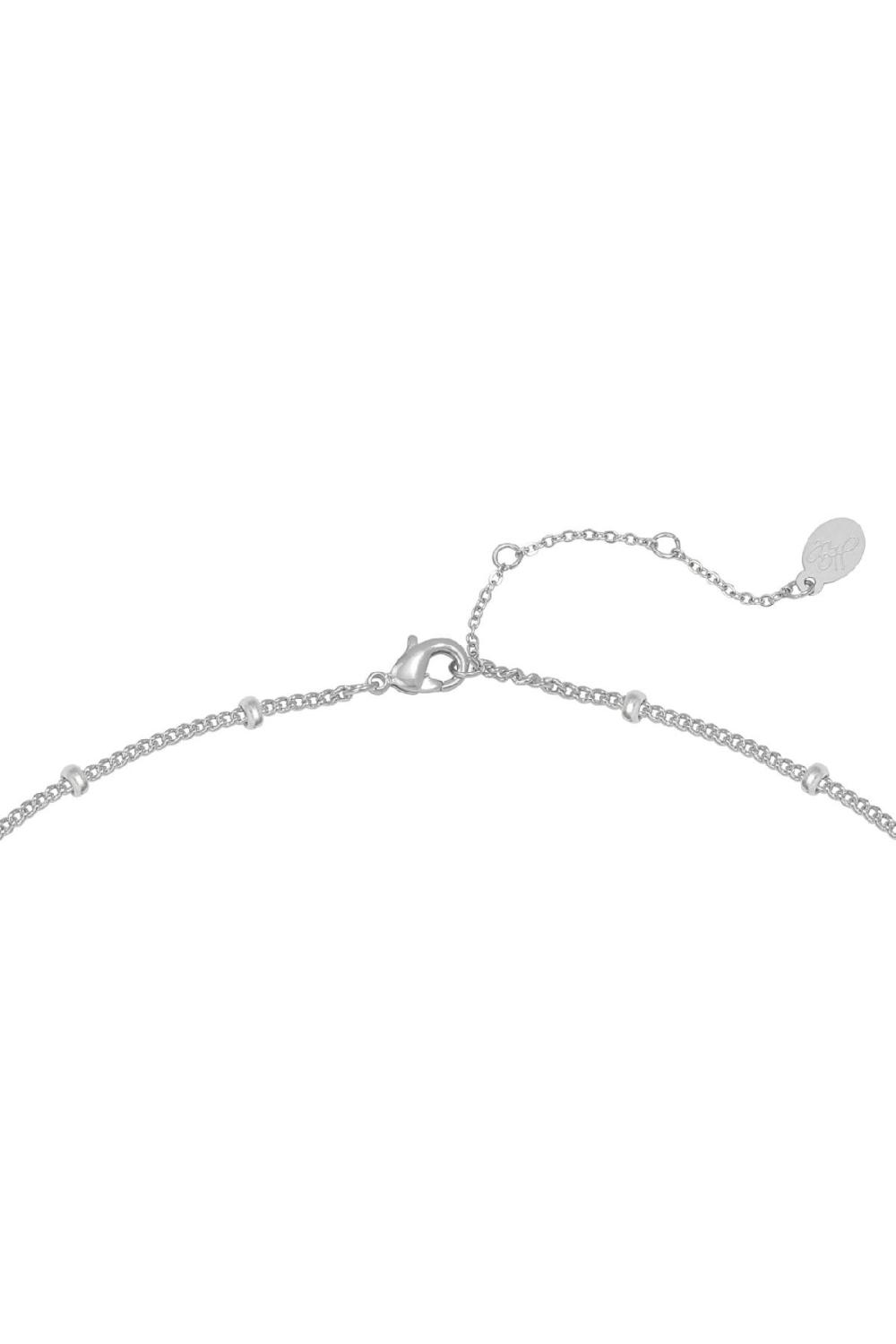 Collier Year 1995 Argenté Acier Inoxydable h5Image5