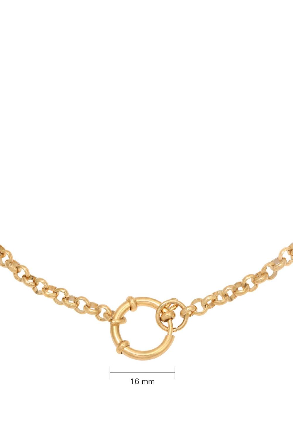 Collier Chain Rylee Couleur Or Acier Inoxydable h5Image2